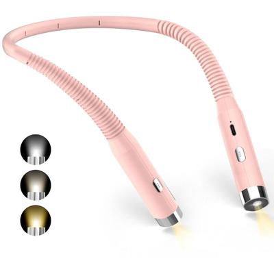 Jusch - Nacken-Leselampe, wiederaufladbare Leselampe im Bett, USB-LED-Leselampe für Reisen, Camping Image
