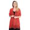 roter glitzernder Fransenschal für Damen – leichter Abendschal für Hochzeiten, Partys und formelle Anlässe – elegantes und stilvolles Accessoire