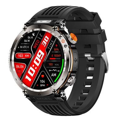HT30 Smart Watch Rugged Military Men's 1.7 inch 600mAh Battery Compass Sports Fitness Watches Bluetooth Call Smartwatch