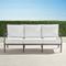 Carlisle Sofa with Cushions in Slate Aluminum - Standard, Luna Leopard Dune - Frontgate