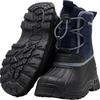 Snowboots HUMMEL "ICICLE JR", Gr. 34, schwarz (schwarz iris), Textil, sportlich, Schuhe, wasserdicht und gefüttert