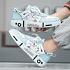 Eltern-Kind-Schuhe im chinesischen Stil neuer Stil von kleinen Nischen Original Casual Board Schuhe dicke Sohle Anti-Rutsch-Sportschuhe