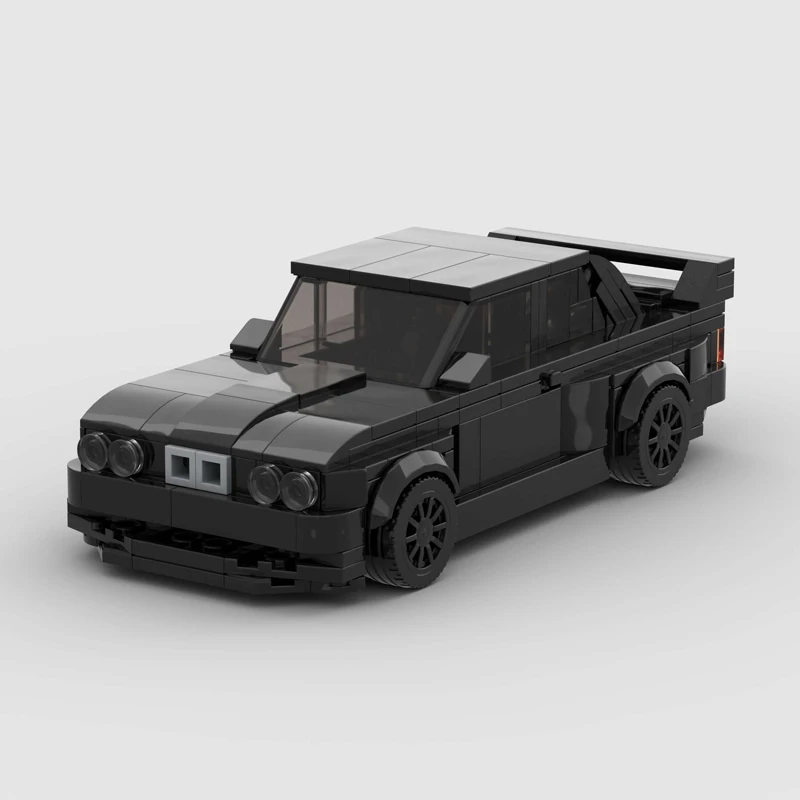 NEUE MOC M3 DTM City Car Racer Klassische Supercar Bausteine Ziegel Racing Technik Kreative Garage Kind Spielzeug Image