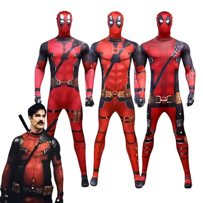 Kinder Deadpool Kostüme Peterpool Erwachsene Cosplay Bodys Filmfans Sammlung Halloween Party Kleidung Outfits Image