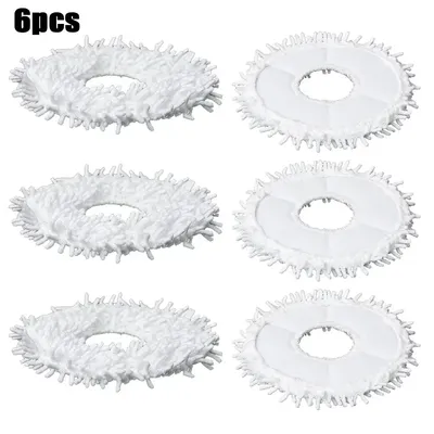 6er-Pack für Yeedi Mop Station, selbstreinigender Roboter, Ersatz-Mop-Reinigungspad, starke Wasseraufnahme, Haushaltsgerät Image