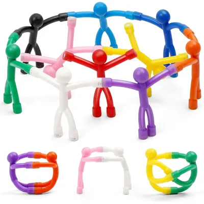10/20 Stück Kühlschrankmagnete Mann Niedliche Magnete Kühlschrank für Erwachsene Coole Magnete Menschen für Kühlschrank Bunte humanoide magnetische Spielzeuge Image