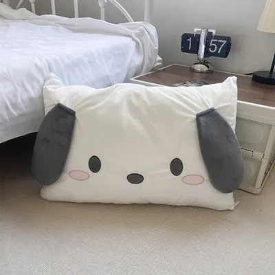 Sanrio Lovely Pochacco Kissenbezug Kawaii japanischer Stil Kissenbezug Bett Sofa Wurfkissen nur Image