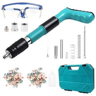 Ej.life - Nailer Nietpistole, 5-Gang-Stahl-Handnagelpistole, tragbare Nagelpistole für Zementwand, Image