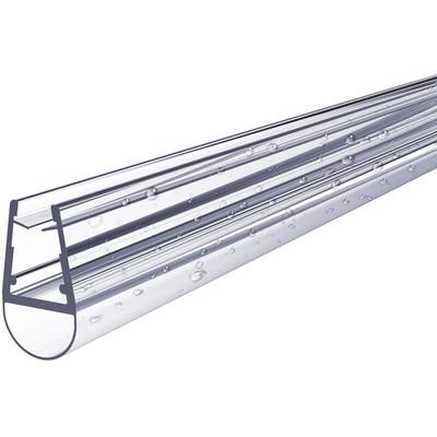 Ersatzdichtung Wasserabweiser Duschdichtung Schwallschutz Duschkabine Bad 7-8mm Glas 80cm Image