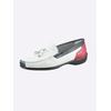 Mokassin CLASSIC, Damen, Gr. 38, weiß, Rindsleder, Glattleder, Leder, Basic, Schuhe