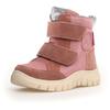 Winterstiefel NATURINO "GEMINAE 3 VL Weite: schmal", Kinder, Gr. 37, rosa, Veloursleder, Textil, casual, Schuhe, Snowboots mit Warmfutter, Größenschablone zum Download