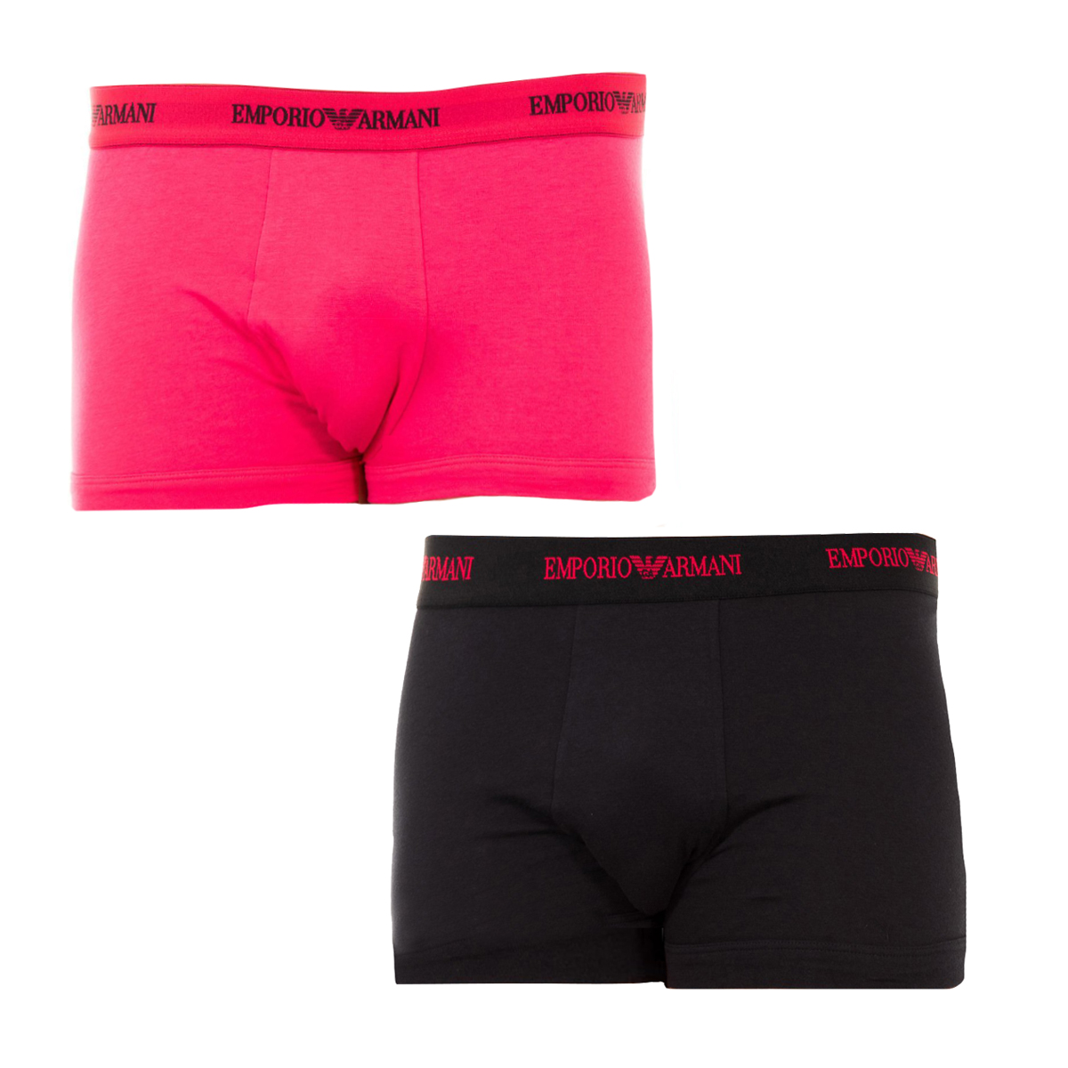 Pack-2 Retro Boxershorts aus elastischer Baumwolle 111210-5A717 Männer Image