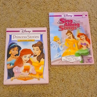 Disney Media | Disney Princess Dvds Bundle (2 Dvds) | Color: Pink | Size: Os