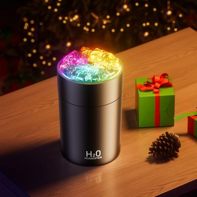 TEMU Car Diffuser, Fragrance Car Air Freshener, Adjustment, Humidifier, Car Essential Oil Diffuser, Light , Used As A Christmas Gift, Without Battery