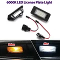 1 anno di garanzia Durevole Bianco Canbus Targa Posteriore Tag Luci LED per VW Touareg Touran