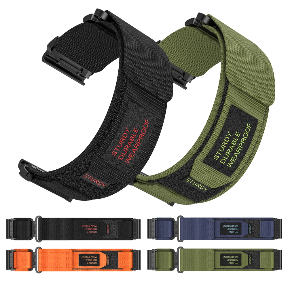 Quickfit-Armband für Garmin Forerunner 965 945 955 935 Instinct 2X2 45 mm S70 S62 S60 Fenix 7 7X 6X Pro 26 mm 22 mm Nylonbänder Image