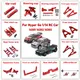 MJX Hyper Go 14301 14302 14303 RC Auto Tazza dello sterzo in metallo Set braccio oscillante superiore inferiore Staffa torre ammortizzatore Corpo Post Parti di aggiornamento