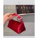 Luxus Mode Satin Quadratische Tasche Glitter Strass Diamant Abend Tasche frauen Handtasche Hochzeit Party Kupplung Geldbörse Schulter Tasche