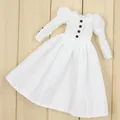 Tenues pour poupée Blyth, une pièce, robe blanche simple, robe simple pour azone BJD ICY DBS 1/6