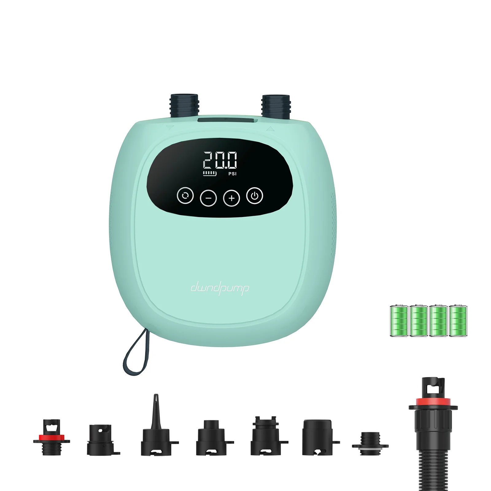 Elektrische 20PSI SUP-Pumpe, 38,48 Wh Batterie, Paddle-Board, Inflation, Deflation für Kajak, Boot, Surfbrett, Stand-Up-Paddel Image