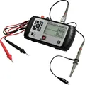 Oscilloscopio digitale portatile 25MHz 100MSa/s Digital 2 in1 Portable Osc + multimetro Single Channel Waveform retroilluminazione LCD USB