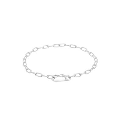 Elli - Gliederkette Oval Verstellbar Trend 925 Silber Armbänder & Armreife 1 ct Damen