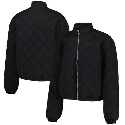 AIG Damen Open Adidas Steppjacke - Schwarz - Damen Image
