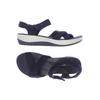 Clarks Damen Sandale, Gr. 38, marineblau, kein Etikett
