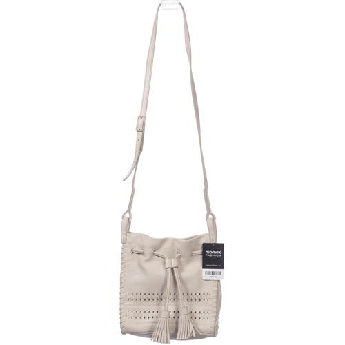 Fossil Damen Handtasche, Gr. , cremeweiß, Leder