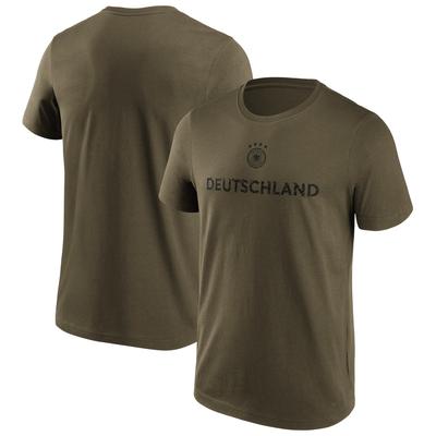 DFB Fragment Wordmark Graphic T-Shirt – Khaki – Herren Image