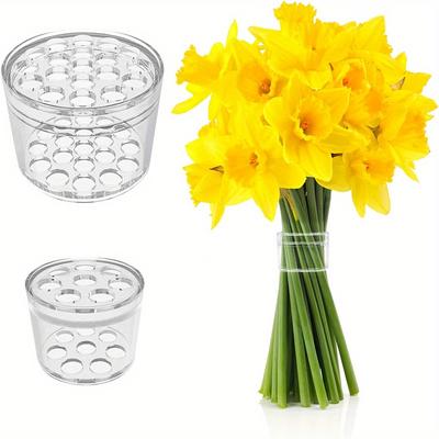 TEMU 2 Pcs/ - Clear Plastic For Vases And