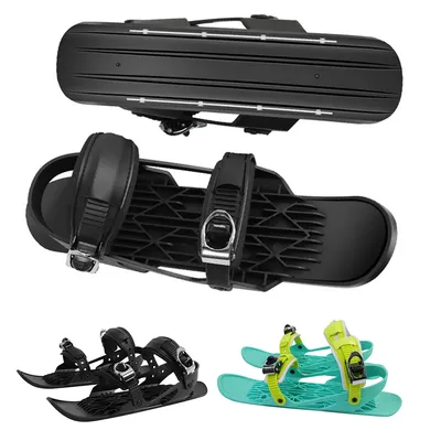 Mini Ski Schnees chaufeln Schneeski Stiefel Ski boards tragbare Winters chuhe kurze Schnees kates Ski boards leichte Ski schuhe Outdoor-Sport