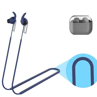 Anti-Verlust-Armband für Samsung Galaxy Buds 3 Pro, Ohrhörer, Kopfhörer, Halter, Seil, Kabel, Headset, Silikon-Halsschnur Image