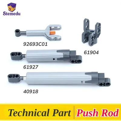 MOC Extended Push Rod/Head Small Putter Technische Teile Bausteinsteine Kompatibel mit Legoed 61927c01 40918 61904 92693 Image