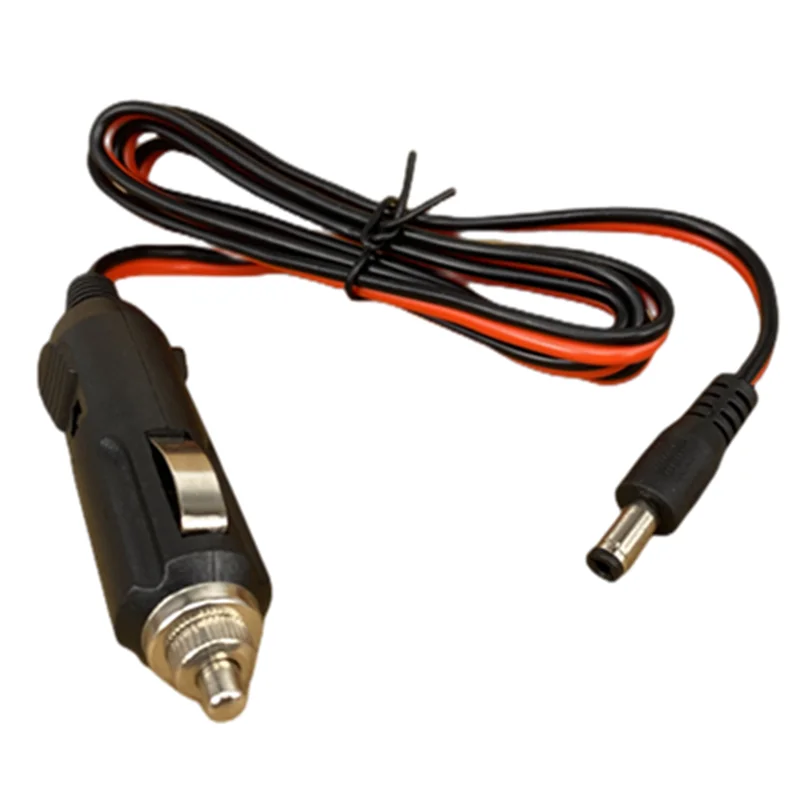 Neues 12V 5A DC-Auto-Zigarettenanzünder-Ladegerät mit Sicherung, Universal-Netzteil DC-Stecker 5,5 x 2,1 mm Kabel 1,2 m Image