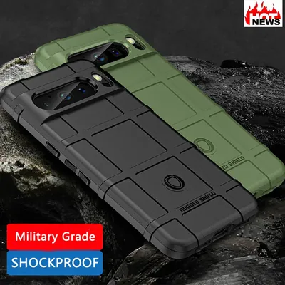 Shockproof Rugged Phone Case for Google Pixel 9 10 Pro 8 7 7A 6 6A Pixel9 XL Pixel7 Soft Silicone Bumper Protective armor Cover