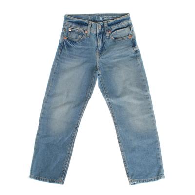 Retro-Straight-Jeans 405358 Mädchen