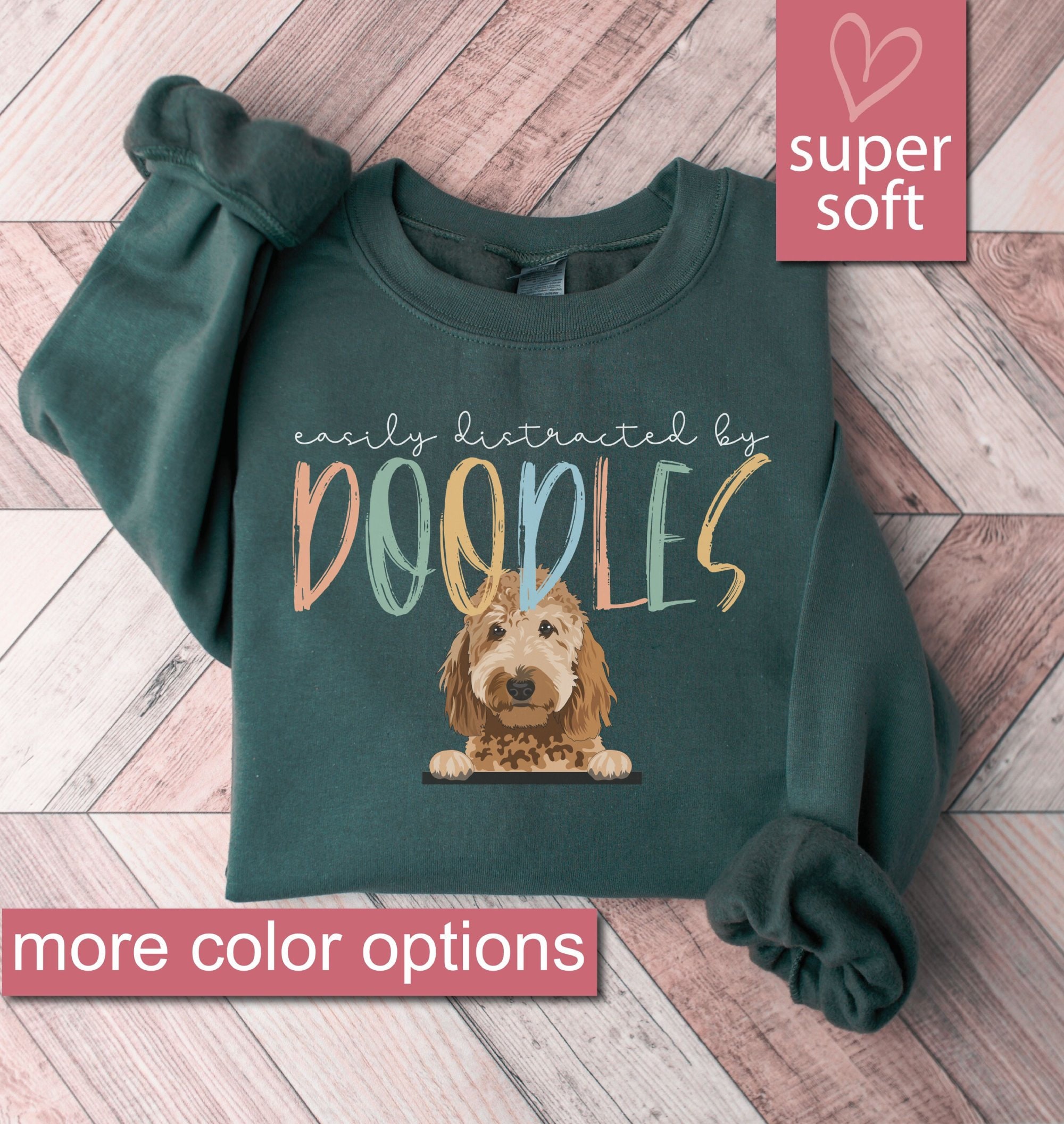 Regalo doodle dorato, felpa mamma cane doodle, maglione mamma doodle dorato, regalo mamma cane, maglione mamma cane, maglione cani doodle, mamma doodl