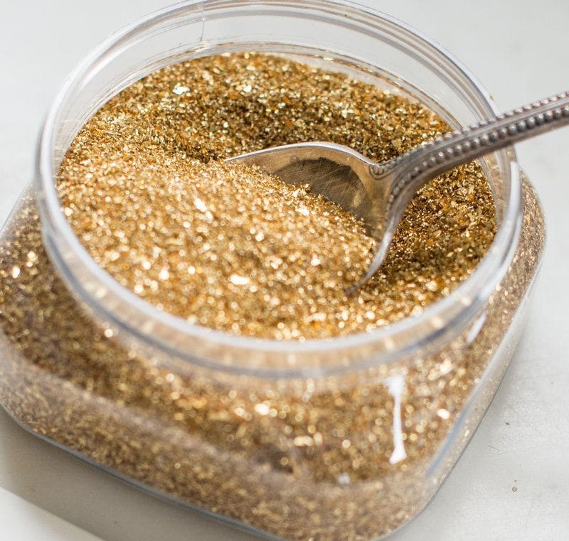 Oro 14 carati - Miss Mustard Seed Glitter arte glitter artigianale glitter oro glitter vetro glitter artista glitter glitter tedesco - 306-1201