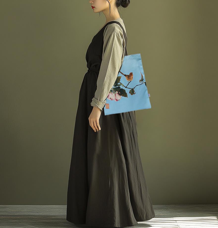 Borsa tote, Borsa tote in tela, Chinoiserie, Borsa in tela, Regali giapponesi, Borsa tote in tela, Borse tote in cotone, Borsa della spesa, Borse tote