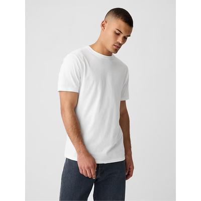 Gap White Everyday 100% Cotton Crew Neck T-Shirt