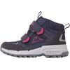 Winterboots KAPPA, Damen, Gr. 26, blau (navy, pink), Synthetik, sportlich, Schuhe, Snowboots, Winterstiefel, Winterschuhe, wasserdicht