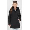 Winterjacke DEPROC ACTIVE "MONTREAL LONG WMN", Damen, Gr. 44 (L), schwarz, 96% Polyester; 4% Elastan, sportlich, Langarm Windstopperbündchen mit verstellbarem Klettverschluss,mit Schneefang,mit Daumenlöchern, Jacken, auch in Großen Größen erhältlich