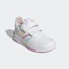 Klettschuh ADIDAS SPORTSWEAR "TENSAUR HOOK AND LOOP", Gr. 32, bunt (cloud weiß, almost blau, bliss lila), Synthetik, Textil, sportlich, Schuhe