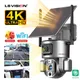 LS VISION 8MP 20X Zoom Ottico 4G Telecamera Solare Doppio Schermo Wireless Esterno 4K WiFi PTZ