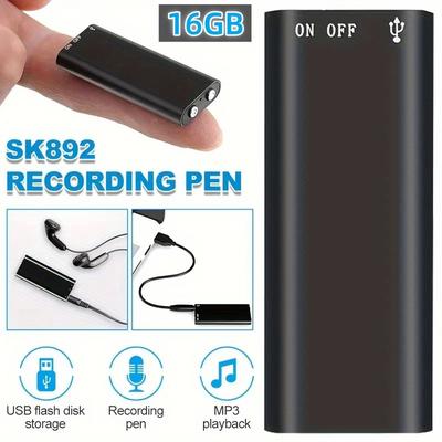 TEMU A Portable - Cancelling Pen 32gb - , Suitable For Meetings, And