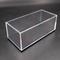 Model Car Acrylic Case Display Boxes Transparent Dustproof With Black Base 1/64 Scale Dust-Proof Storage Box