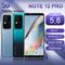 2024 Brand New Note12 Pro 5G 5.8 Inch 5000 Mah Hd Screen 16Gb+1Tb Smartphone