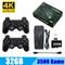 4K Game Console In, Built-In 1500/3500/10000+ Games 2.4G Wireless Video Game Console With 2 Wireless Controllers