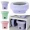 6.5L Washing Machine Folding Portable Automatic Deep Cleaning Wash And Spin Dry Washer With Water Tube 100â€‘240V